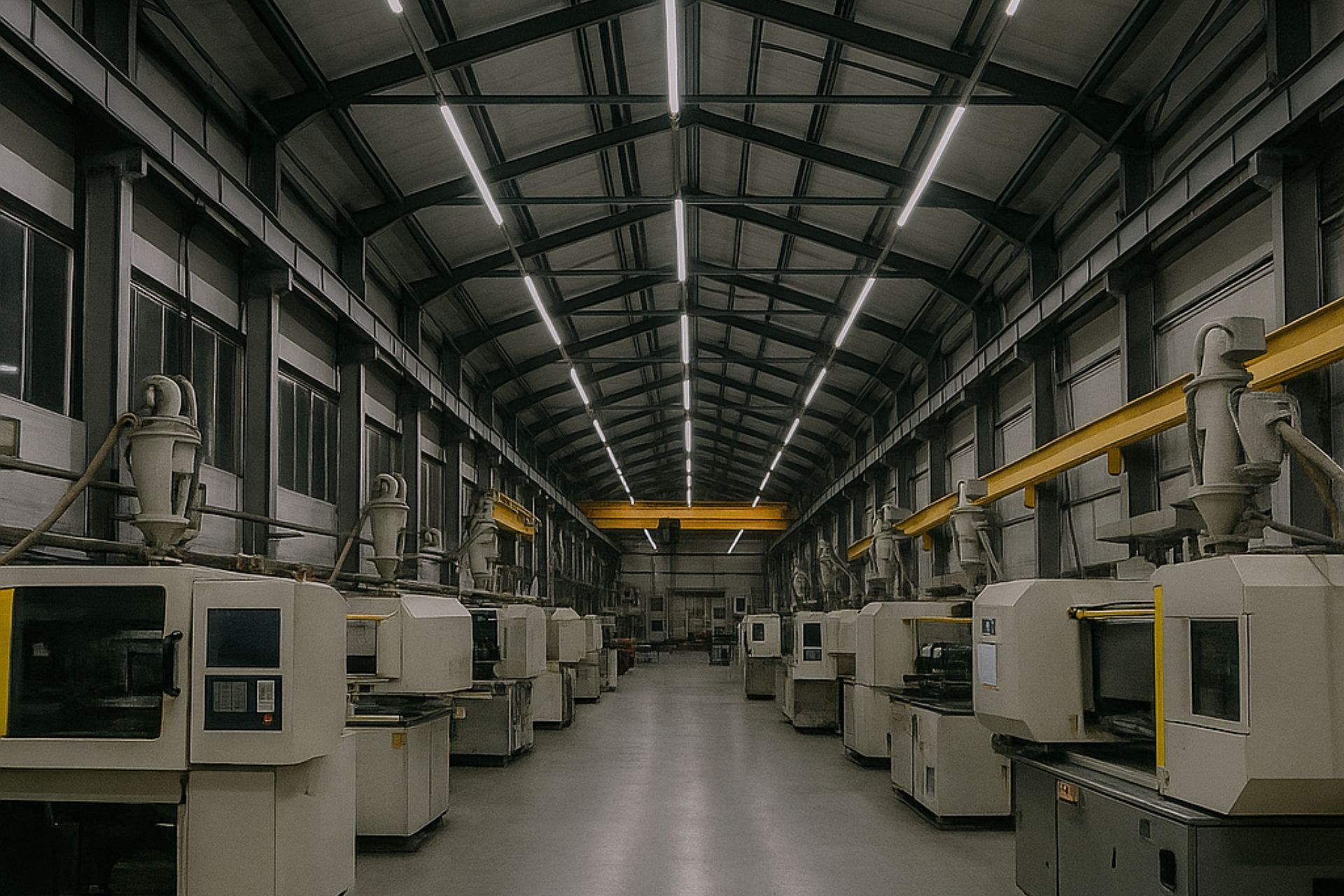 Factory interior background